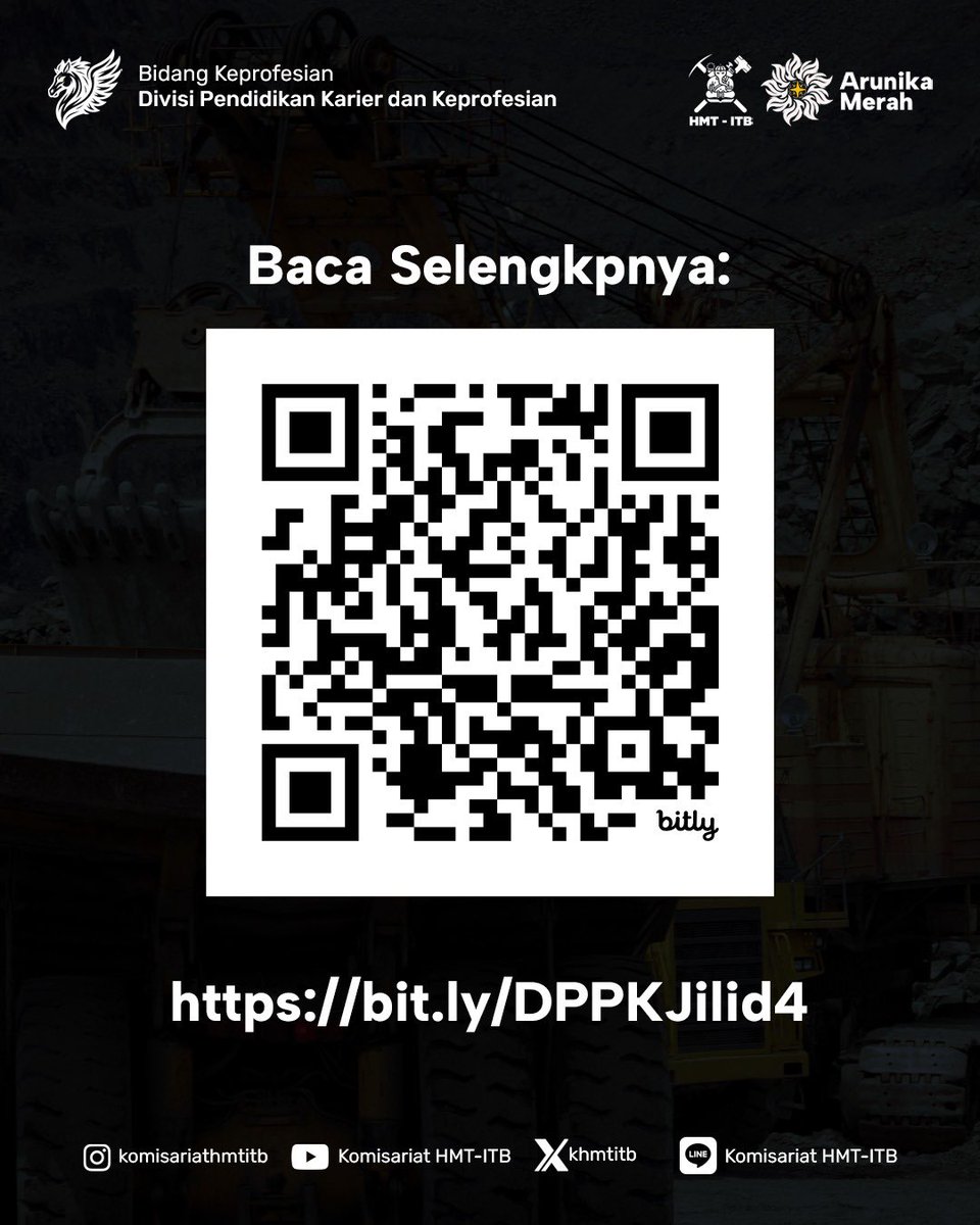 khmtitb's tweet photo. [DOKUMEN PEDOMAN PENDIDIKAN KARIER JILID 4]

Halo, Massa HMT!

Divisi Pendidikan Karier dan Keprofesian Komisariat HMT-ITB periode 2025/2026 telah melaksanakan program kerja PES yang bertujuan untuk membantu Massa Komisariat HMT-ITB dalam memahami lebih dalam bidang keilmuan dan https://t.co/QGRFXBErLe