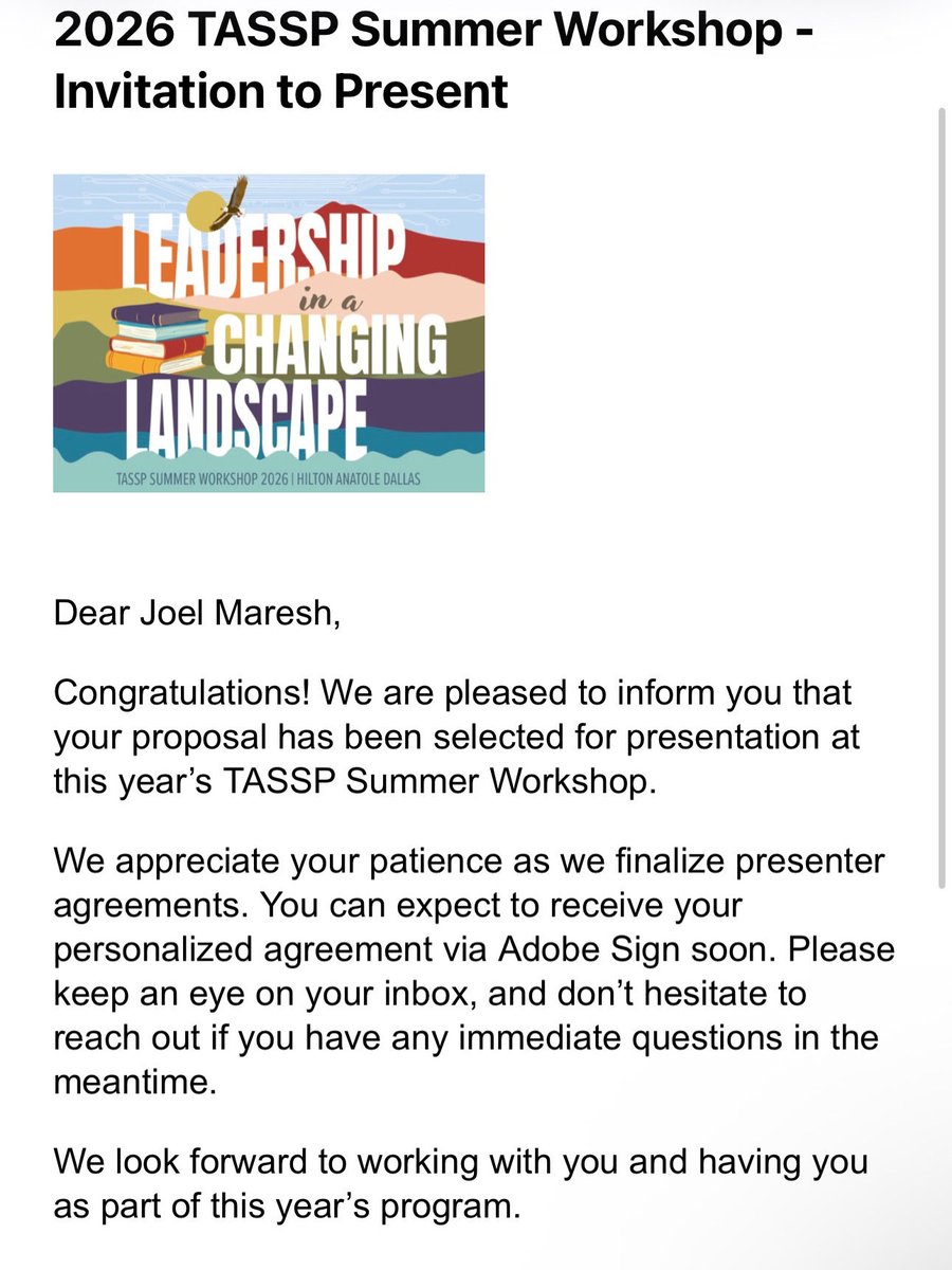 Joel Maresh Ed.D. tweet media