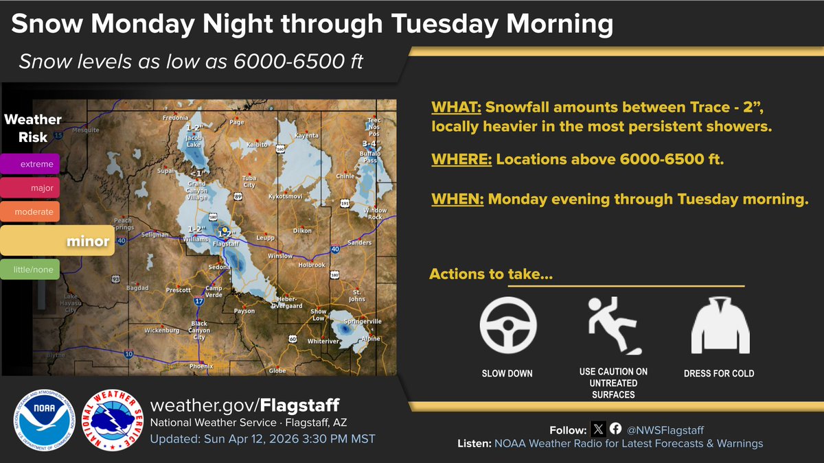 NWS Flagstaff tweet media