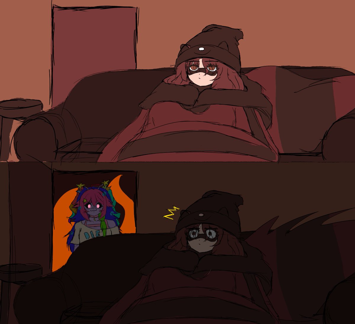 trillestial's tweet photo. you never know when I'll bust in and kidnap you

🎨 @SpompertSpompin 
#Spompart #Trillustraion https://t.co/0rwrUJ0Jn4