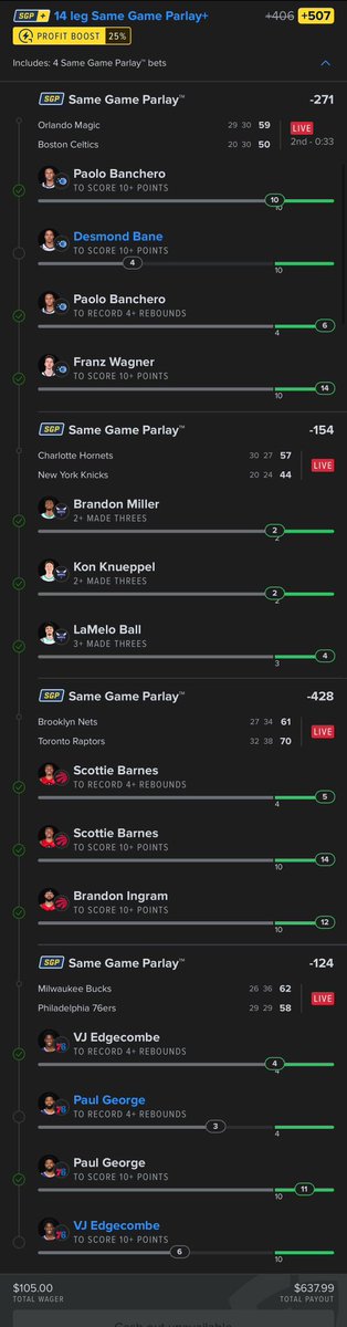 Winning Bets X tweet media