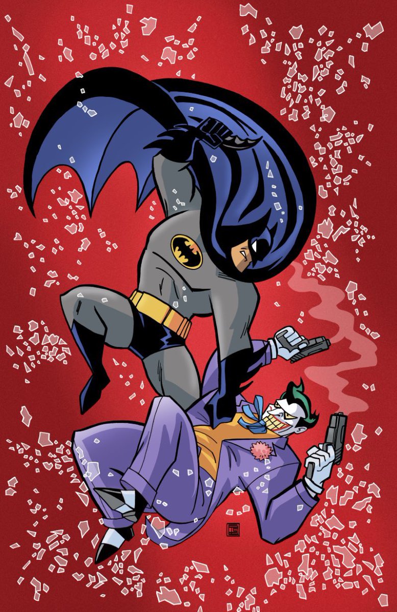 BatmanNotes's tweet photo. Batman vs Joker by @TimShinn73 https://t.co/tZJBNPl0Ca