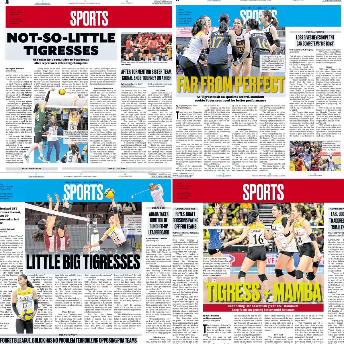 Growling Tigers of UST tweet media