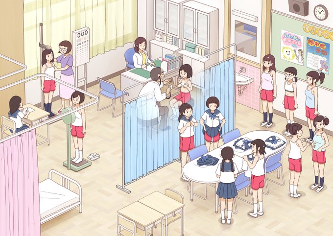 内科検診・身体測定 