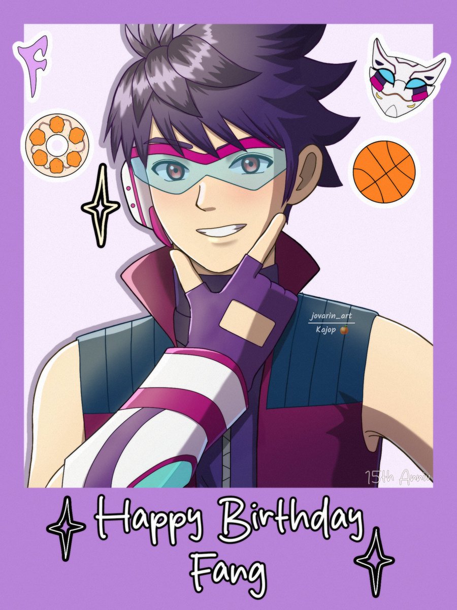jovarin_art's tweet image. Happy birthday, Fang 🍇🎉
.
#fang #boboiboy #BoBoiBoy15