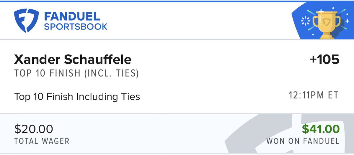 BigToney8's tweet image. BOOM!!!! Didn't hit 3 ball parlay but swept the finishing position plays too @DubClub_win!!! 💰💰

$62-----&amp;gt;$122 ✅✅✅

Link below ⬇️

dubclub.win/BigToney8/

#Masters #PGA #Gambling𝕏