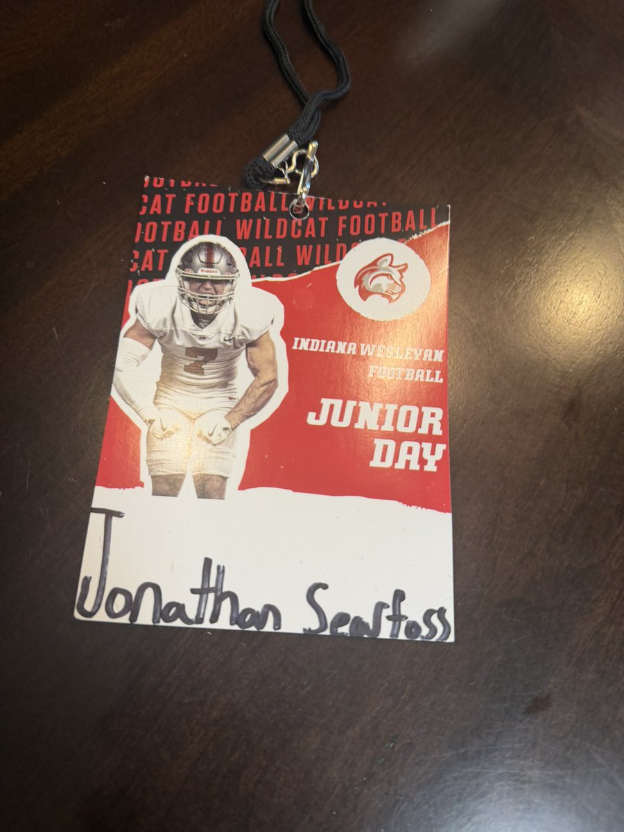 JonathanSe31868's tweet photo. Great time at @IWUWildcats for Junior day. Learned about the program and the football experience. @CoachJJDutonnn @Coach_Bower_ @PennStrength @KingsmenFBall https://t.co/YJKbWkLp4s