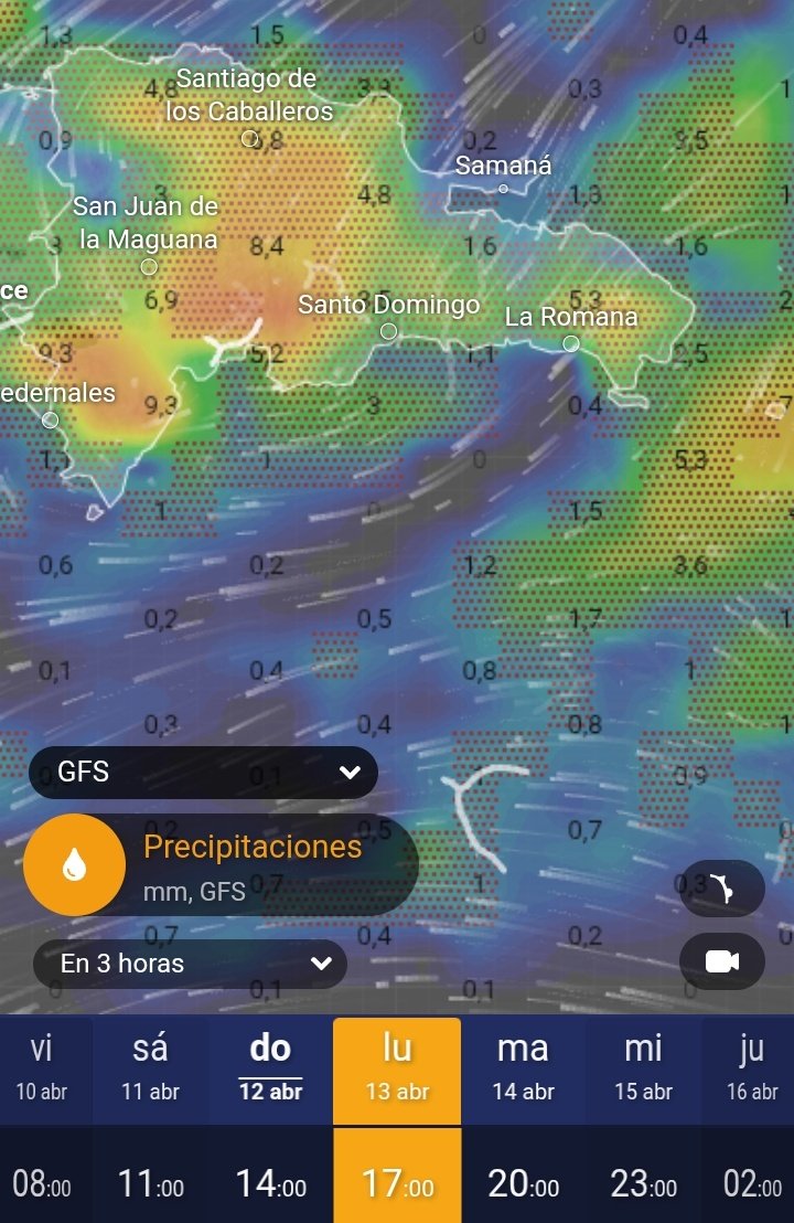 Meteorología RD 𝕏 🇩🇴 ☔️⛈️ tweet media