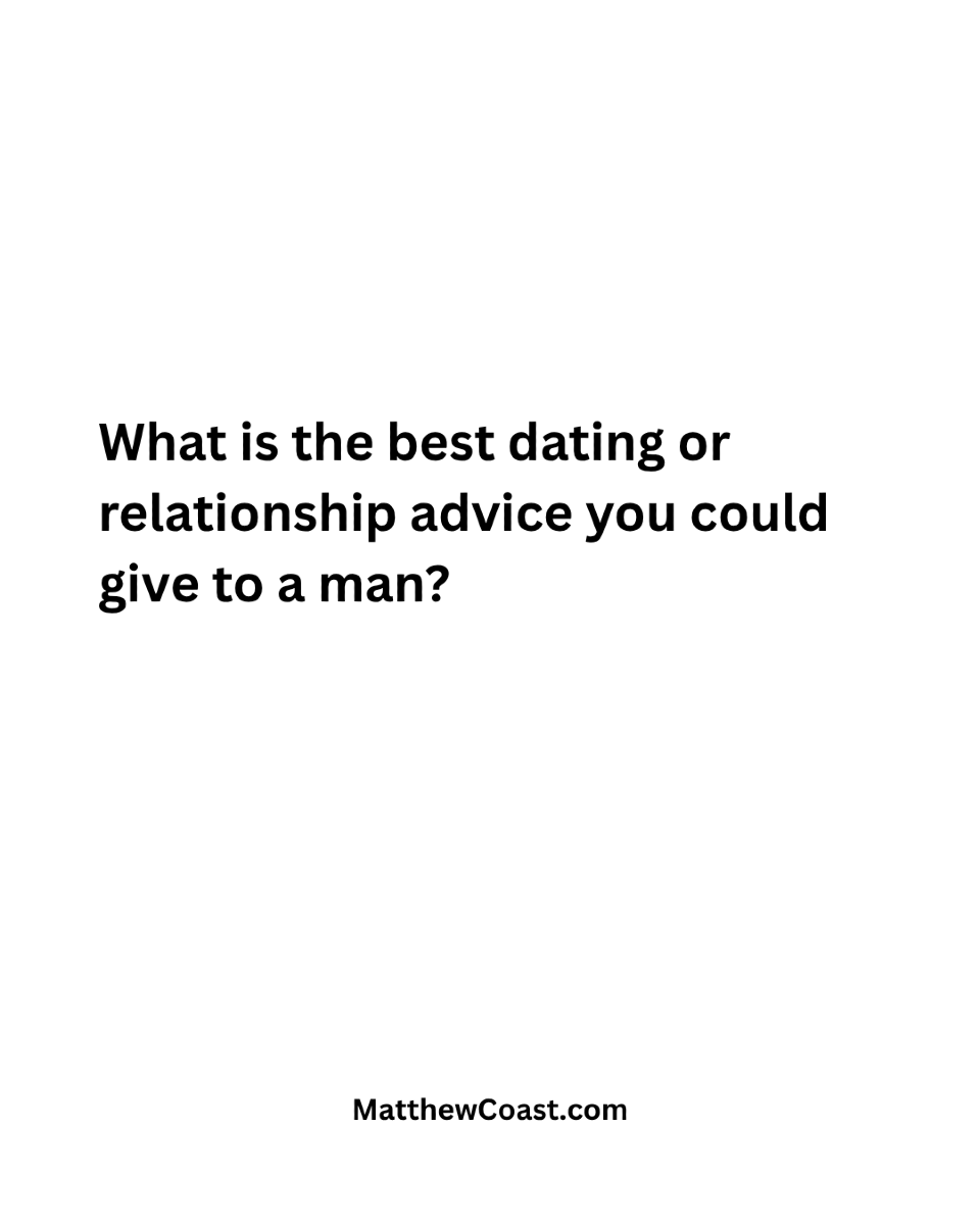 MatthewCoast's tweet image. What do you think? #relationships #dating