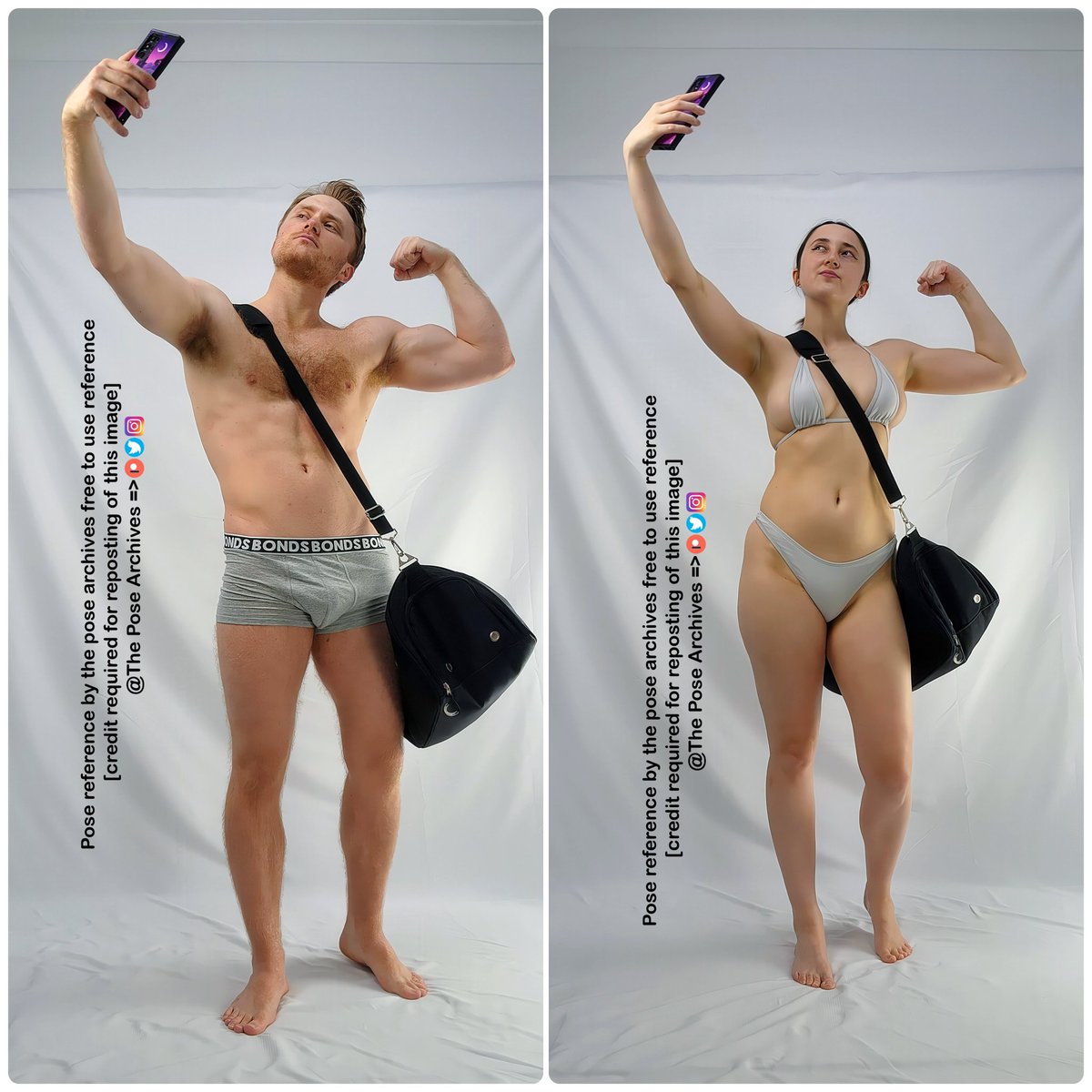 theposearchives's tweet photo. Gotta do the post gym flex 💪
Pose reference!✏️ standing/bag/phone/hat https://t.co/wSsKXWJ9Kk
