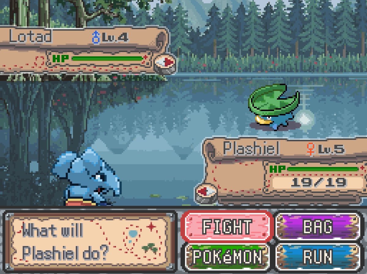PokemonOath's tweet photo. Your journey begins here.
A small sneak peek of an early battle in Pokémon Oath 👀
#Pokemon #Fangame #PokemonOath https://t.co/67HVpR3oA8