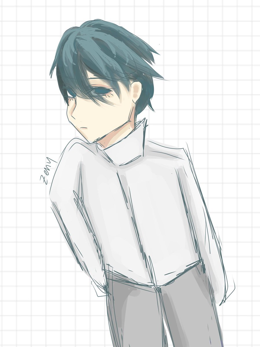 zenyhow's tweet photo. late night rin doodle #itoshirin #bllktwt #bllkfanart https://t.co/uXqpDP9RMp
