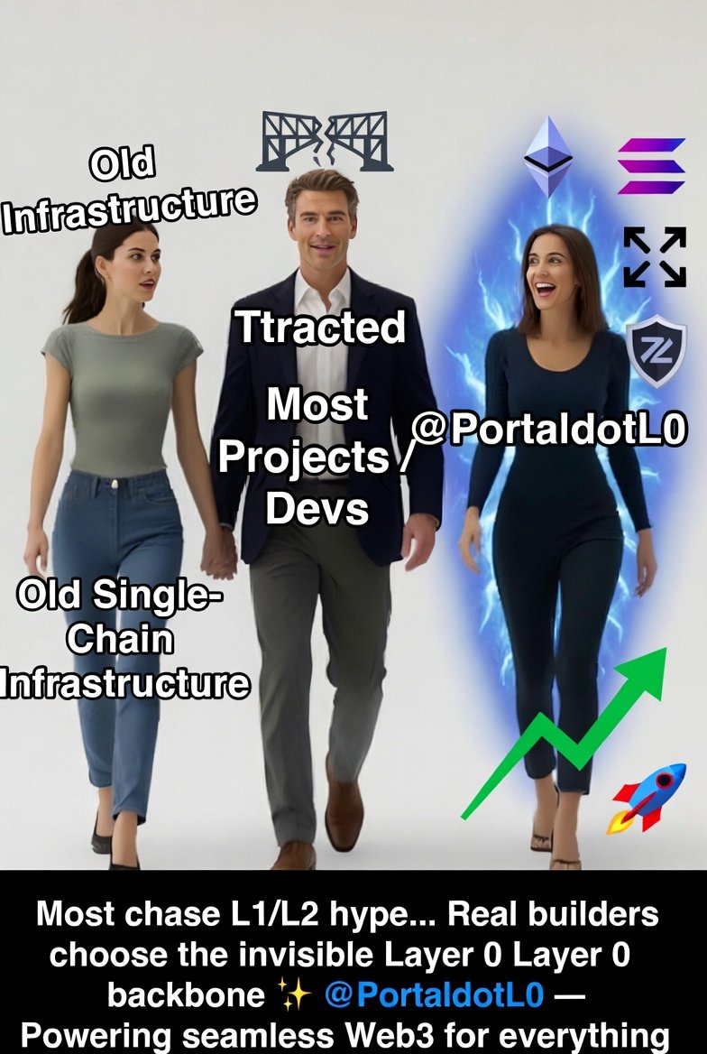 0xdanny34's tweet image. Most chase L1/L2 hype...
Real builders choose the invisible Layer 0 backbone ✨
@PortaldotL0 — Powering seamless Web3 for everything
#Portaldot #Layer0 #Web3