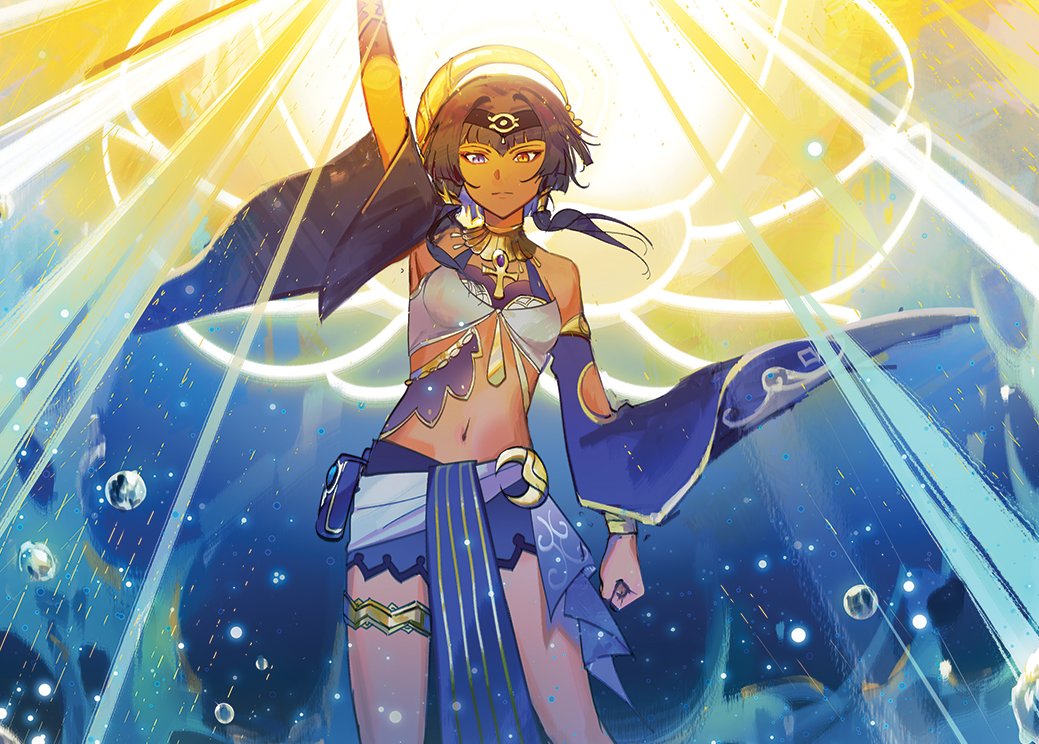 Genshin Tarot tweet media