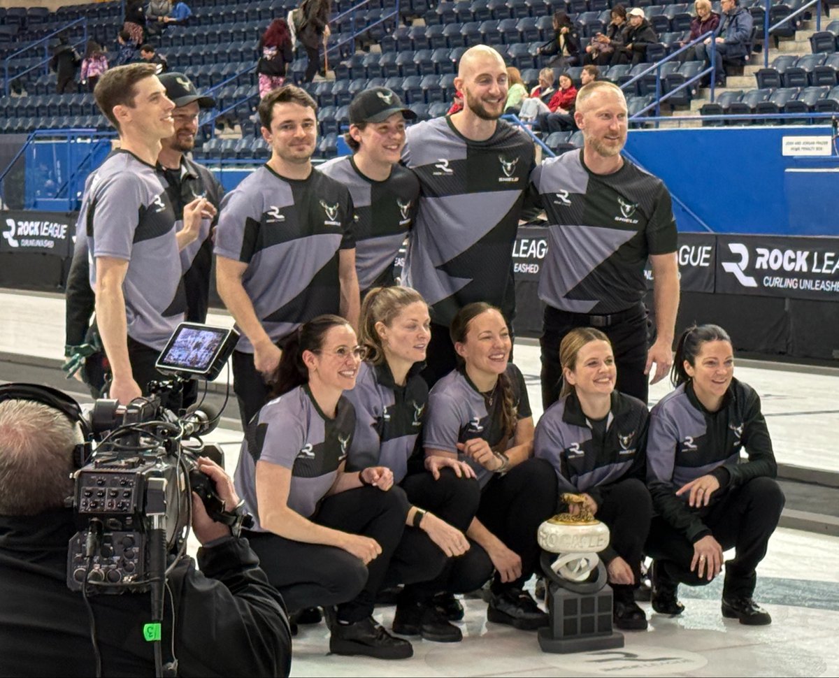 What a week here in Toronto. 

Congratulations to Team Shield for winning the first <a href="/rockleaguecurl/">Rock League</a> title. And to all teams who put on a spectacular curling display.

Grateful for all of the talented, thoughtful and generous people in this sport.