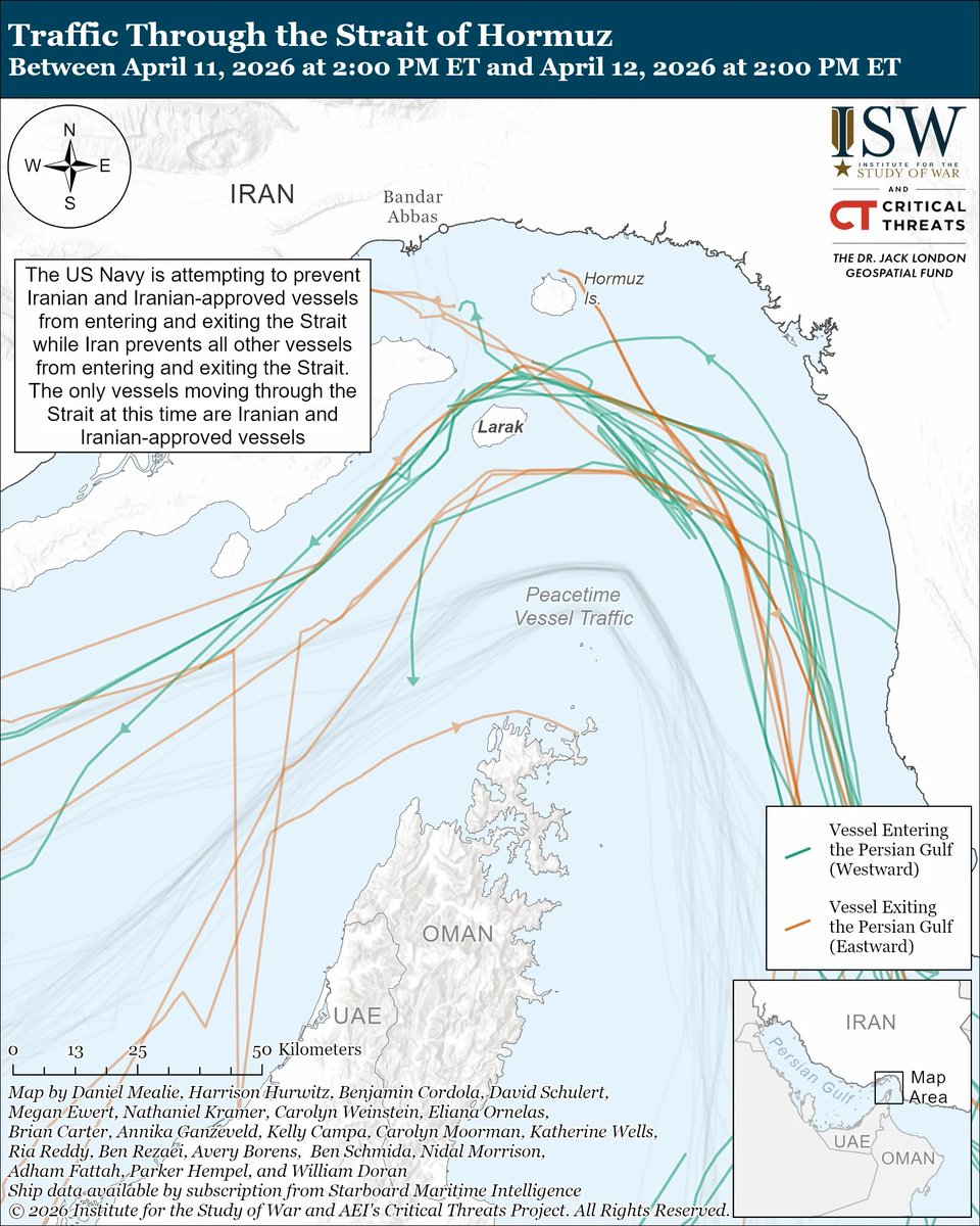 Institute for the Study of War tweet media