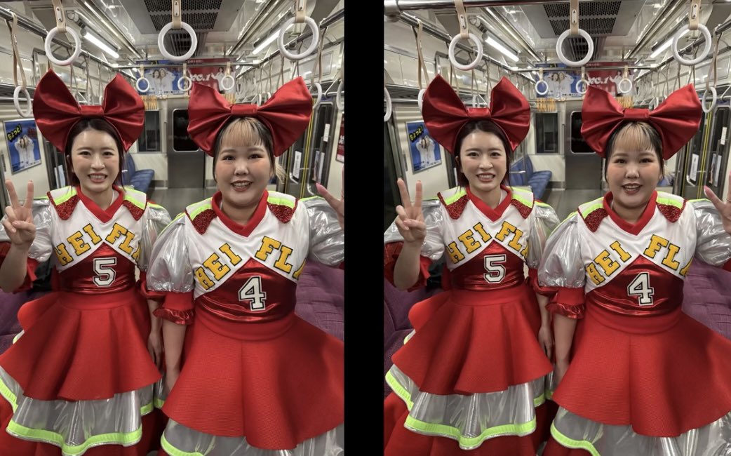 ___aiueo70's tweet image. 動画更新ありがとう✨
裏側見れるの嬉しい！
沢山の撮影、録音、REC、打合せ、本番お疲れ様でした🩷🩵
4/2は絶対忘れない日だし、この日を思い出してがんばるね！！
だーいすき！

#平成フラミンゴ　#selectrain
#平成フラミンゴにこ
#平成フラミンゴりほ
@___nicoichi___  @RinrinFlamingo