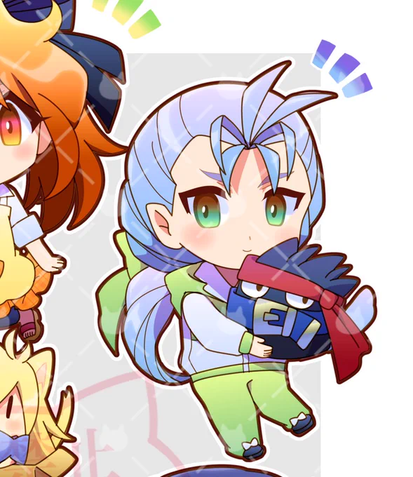 スレイヤーズすまっしゅ4巻のルクミリ(再掲) (この世界線ほのぼので好き)