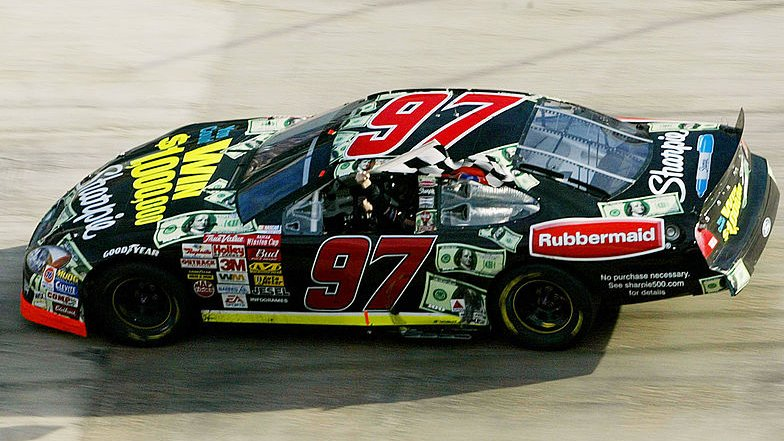 NascarPaint's tweet image. Kurt Busch - Sharpie Win $1,000,000 / Rubbermaid (Ford)

2002 Food City 500 (Bristol Motor Speedway) #NASCAR