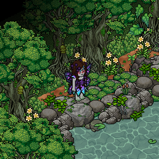 Competição: Metamorfose Verdejante🌿 
Visual inspirado na Borboleta imperador roxa  
Nick: Mariana. 
#HabbletInsetos

<a href="/MeuHabblet/">Habblet</a>