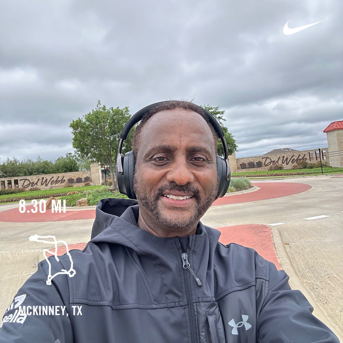 jayjema's tweet photo. Sunday Afternoon Run-8 miler. Peachtree 2026 race. Training Day 6. https://t.co/a75lUb4D0R