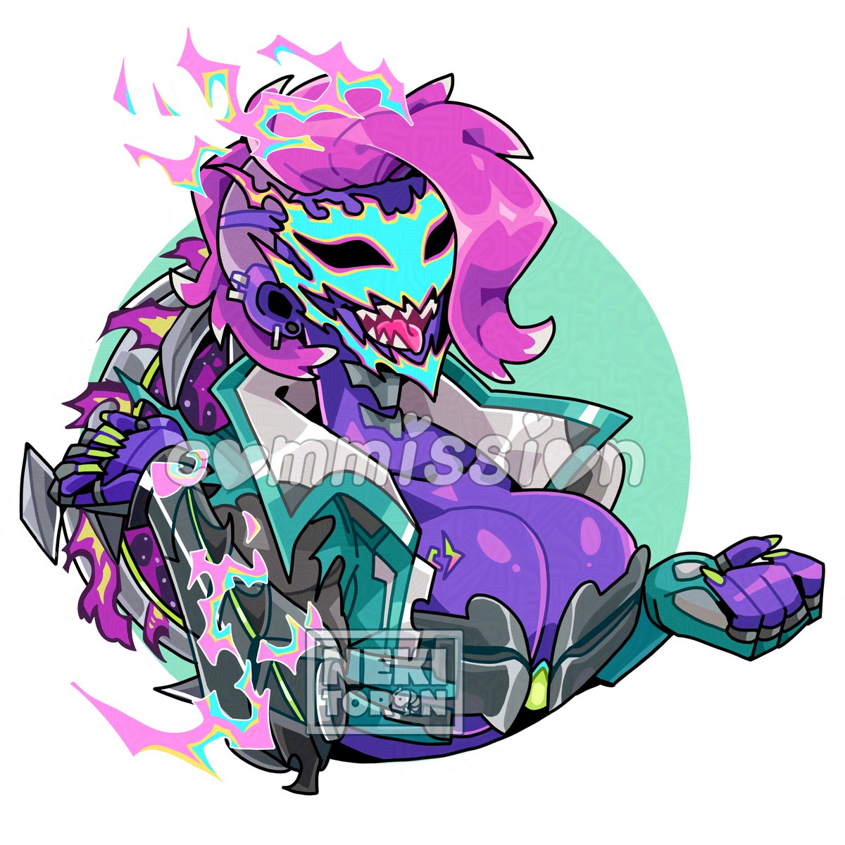 nekitoototo's tweet image. A great gendebeag version of junkrat Mythic💥
Commission for: @Femboy_JunkZ 

#overwatch #commissionsopen