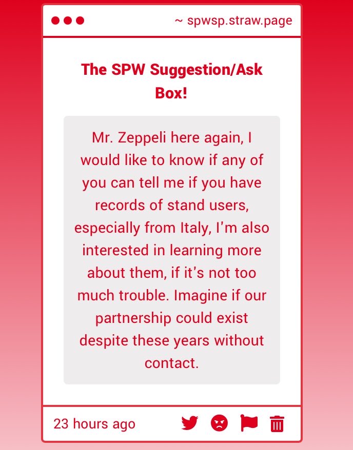 Speedwagon Foundation tweet media