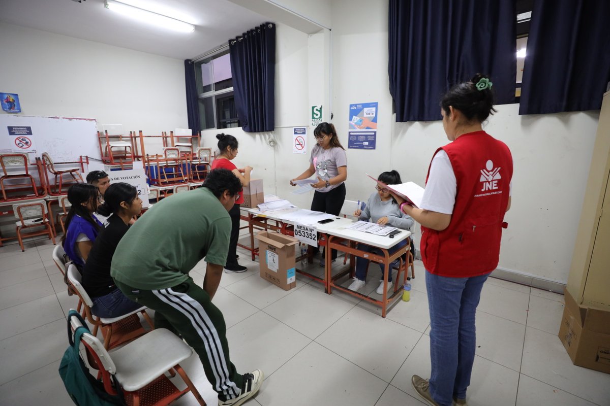 JNE Perú tweet media