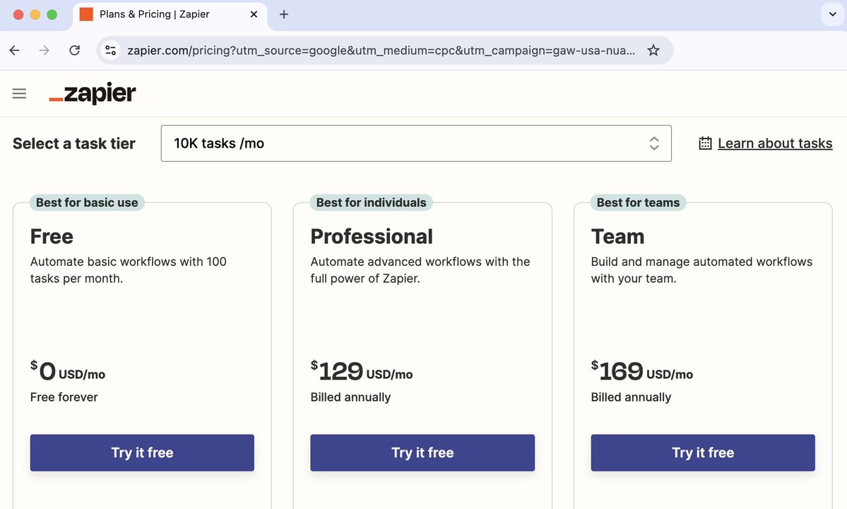 starter_story's tweet image. You can make a ton of money by just building a 70% CHEAPER alternative to any saas.

For the same plan:
– Integrately: $39/mo
– Zapier: $129/mo