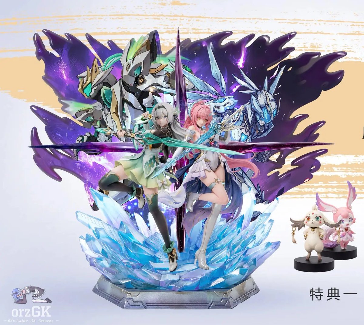 Firefly X Aemeath Figure by Ad alyn Studio

#HonkaiStarRail #WutheringWaves