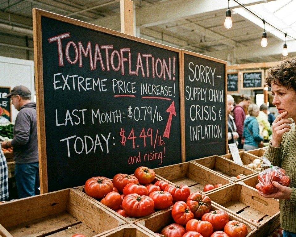 NysRoute59's tweet photo. Why isn't the news talking about Tomatoflation?

@cnnbrk @CNN @MSNBC @MSNBCDaily @Morning_Joe @DecodingFoxNews @FoxNews @ABC @abcnews @RBReich @NYTimes @axios https://t.co/TYaQ8kphl4