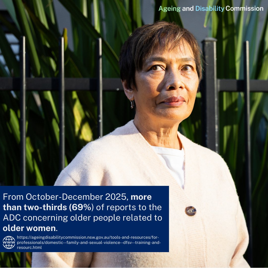 Ageing and Disability Commission tweet media