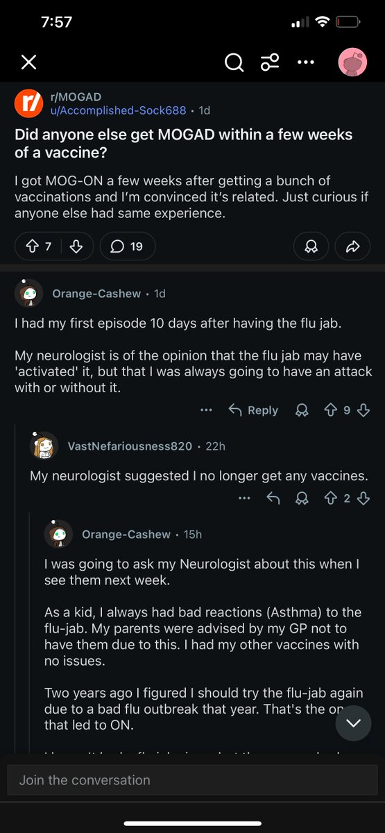 MOGAD is caused by vaccination - like so many newer diagnostic labels which were created to avoid admitting vaccine injuries