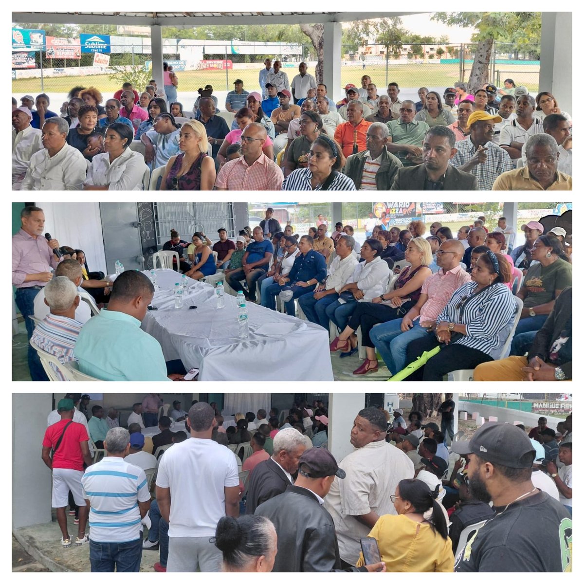 GuzmanFermin1's tweet photo. Bloque Los Córbanos, Barranca y KM3, municipio San Juan de la Maguana:

Concluimos una asamblea exitosa con los dirigentes del partido @FPcomunica, en la que trabajamos en los procesos cedulación, de crecimiento, fidelización, formación política y electoral, para avanzar hacia la gran victoria electoral del próximo presidente de la República, Dr. Leonel Fernández, en 2028.

Contamos con la participación del presidente municipal, el honorable diputado Mélido Mercedes, la honorable vicealcaldesa Danilda Díaz, y los compañeros presidentes de dirección media: Aquilino Alcántara, Fernado Mateo, César Guillermo Carbajal y Raisa Pérez. También estuvieron presentes el Gral. (r) Dámaso Piña y Julio César Agramonte, todos miembros de la Dirección Central de la Fuerza del Pueblo.

Con la Fuerza del Pueblo, venceremos!!