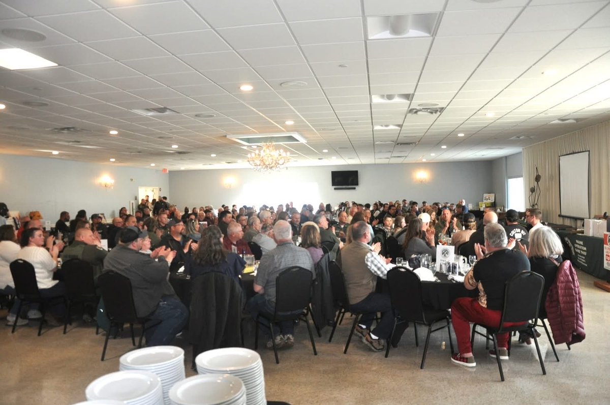 MaineOGT's tweet photo. That concludes the 2026 Banquet!
Thank you to everyone who helped make this event a huge success and we hope to see you at next year’s banquet April 10, 2027! https://t.co/vFvv9DKkYO