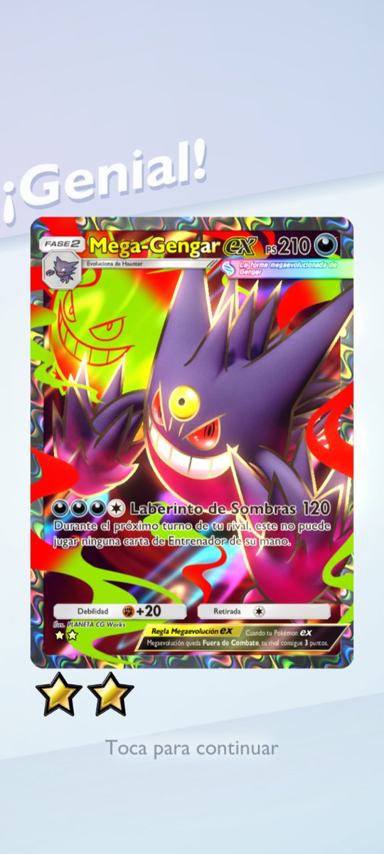 evelyndenile's tweet photo. Estoy teniendo suerte con las elecciones mágicas. Manifiesto robar una iris full art 😂
#Pokemonatcgpocket https://t.co/wrvw5iqtsQ