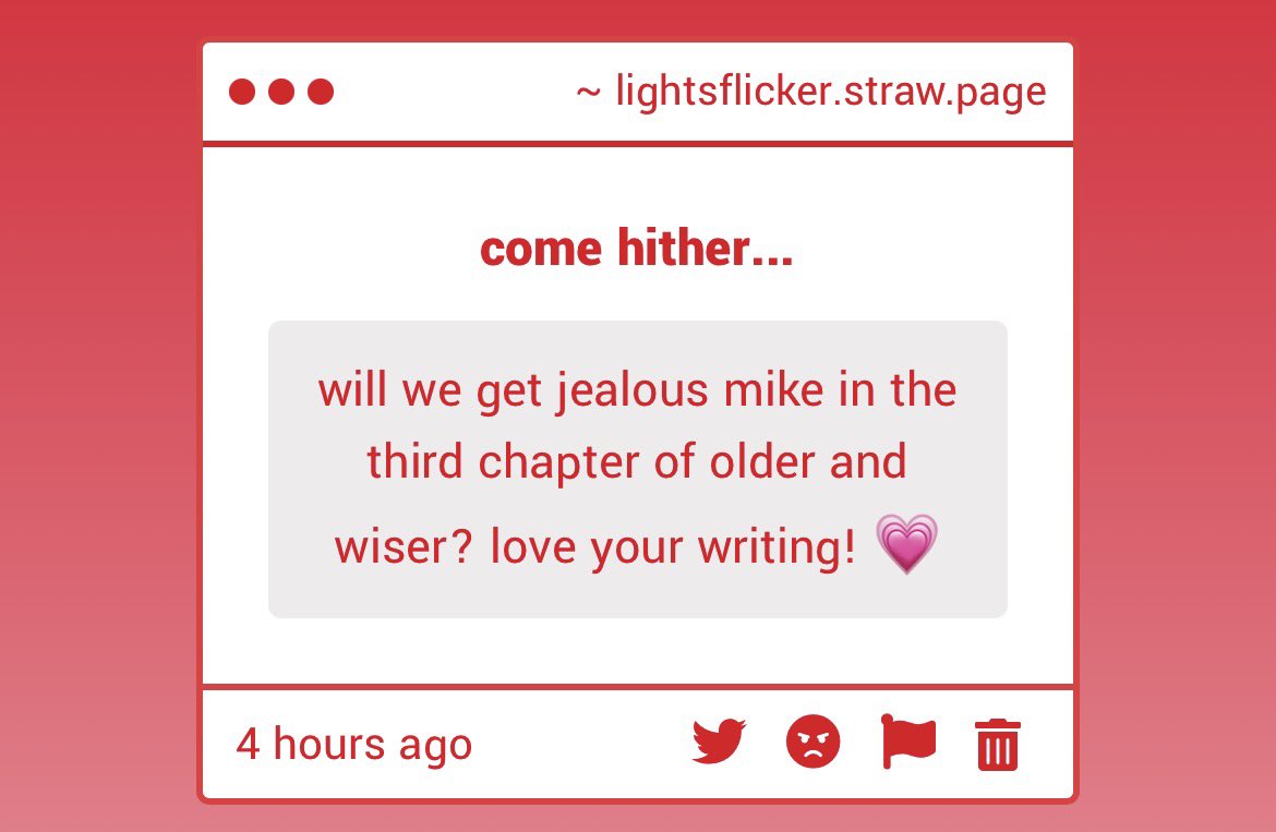 lightsflicker_'s tweet image. Maybe as a treat! We’re not doing Chopton though because I’ve already done that and I don’t think it’d fit the tone