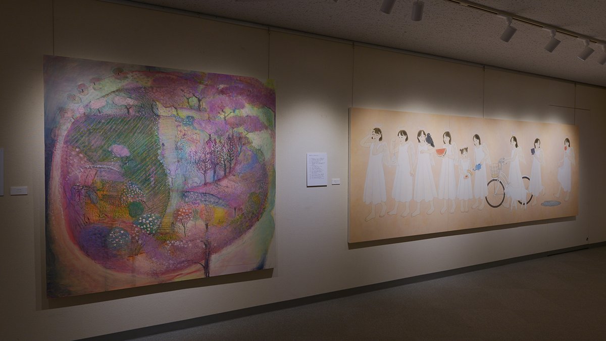 MuseumSato's tweet photo. 「尖」第二回東京展　2026/4/1～4/12
●展示風景：３F展示室 https://t.co/oio1tQaZYS