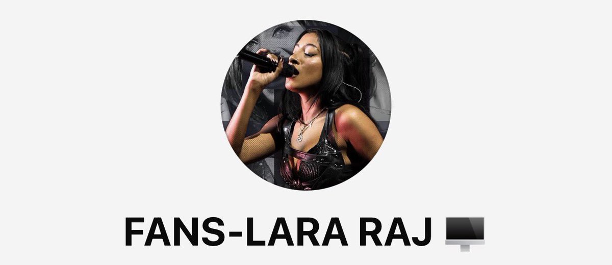 FANS-LARA RAJ 🇧🇷 🗝️ tweet media