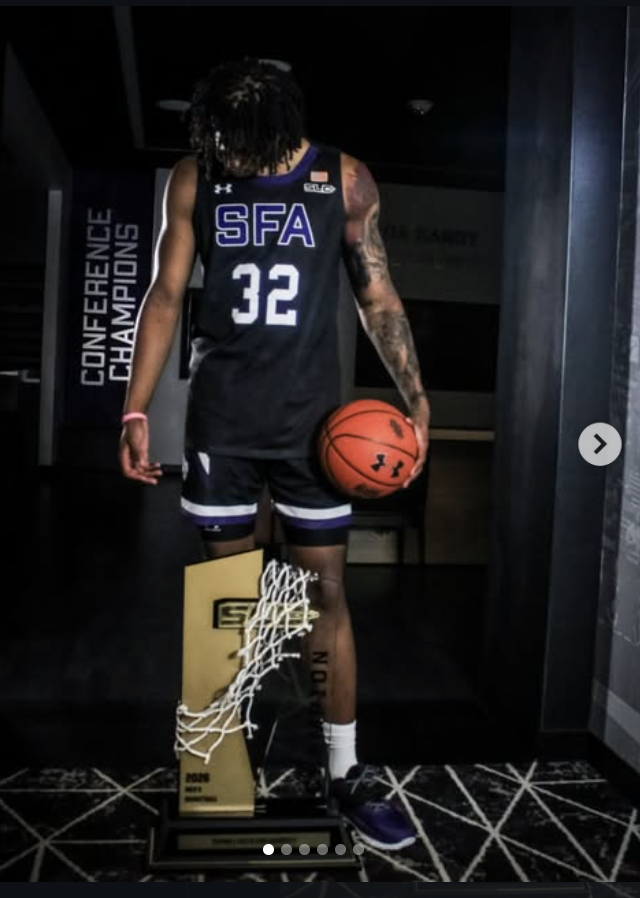 Sam_Federman's tweet photo. NEWS: La Salle transfer Edwin Daniel has committed to Stephen F. Austin, per his IG

6-foot-9 forward from Washington Heights and OSL headed to Texas to play for Matt Braeuer. Averaged 3.9 points and 3.5 rebounds in 31 games this year. 10.6% Block Rate https://t.co/CdphKlA8x6