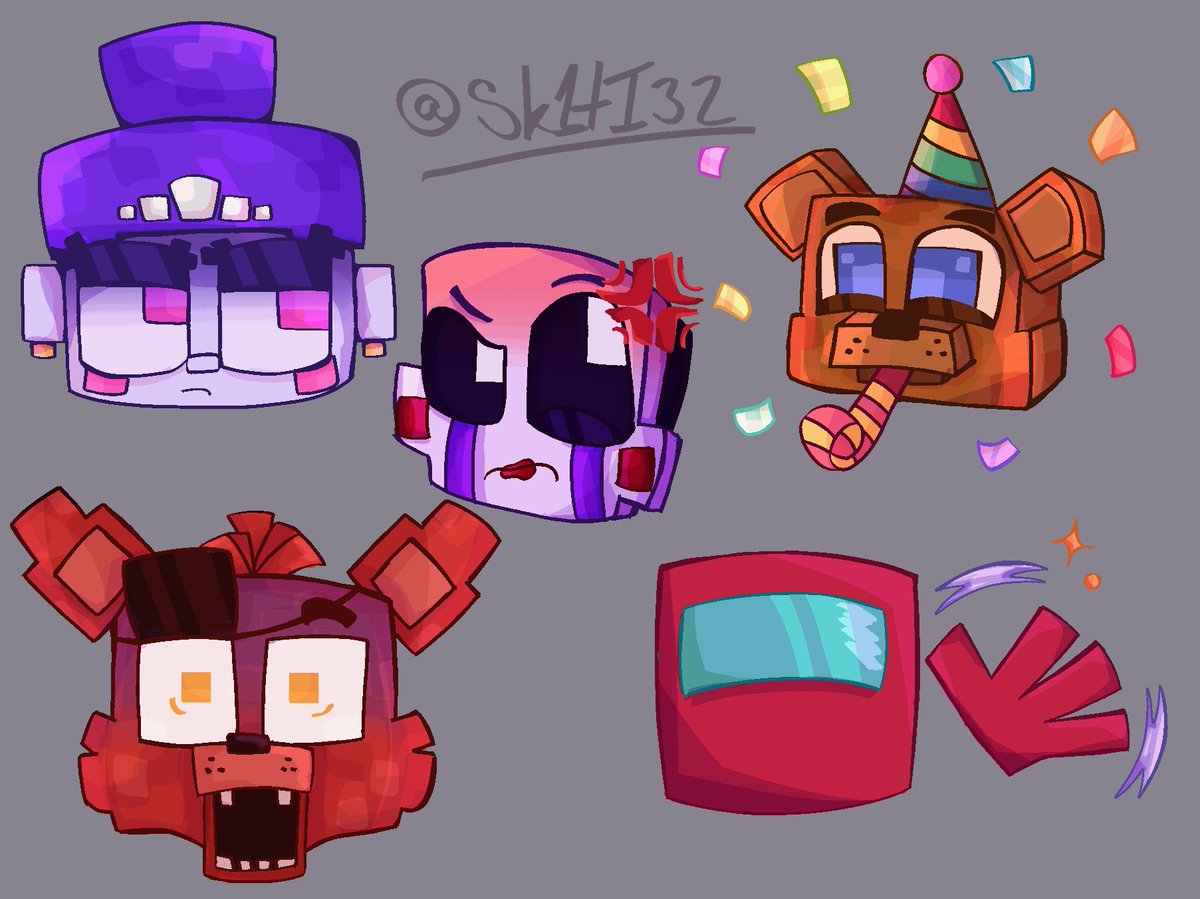 itz_sk1tI3z's tweet image. Fazbear and friends doodles cuz I love these goofballs
#zamination #fazbearandfriends #fanart #fnaf #fivenightsatfreddys