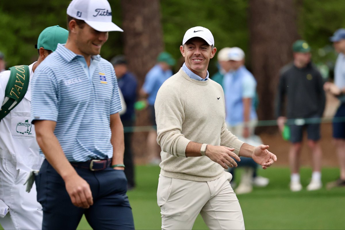 jbk9676's tweet photo. @JustinRose99 @McIlroyRory Great job to you both! Was able to get some great shots on Monday practice round. Was an honor to see you both at The Masters! Thank you! #bucketlist https://t.co/km9plX0xBu