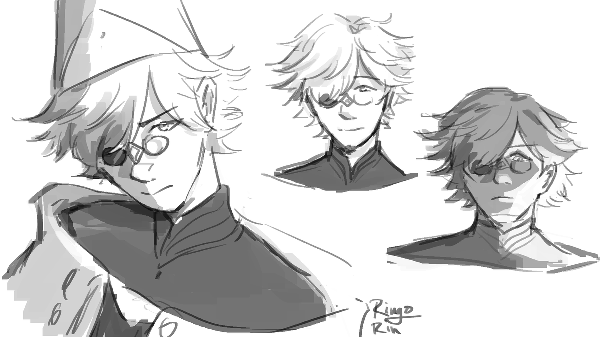 my bangs are similar to his ;D love this guy this guys great id kill for this guy hope he doesnt die
#witchhatatelier #rkgk #sketch