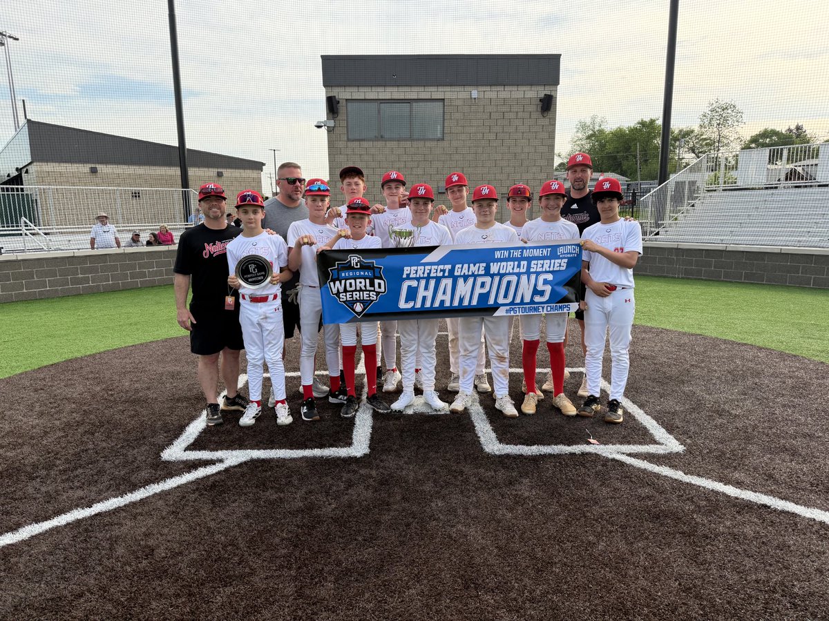 TNNationalsBB's tweet photo. 13U Abram took the ship with a complete team effort championship game over Diamond Heels.

James Adams, Jak French, and Carter Shelby with a combined effort on the bump

Grayson Clement, Greyson Metcalf, Dayton Mizer, and Mark Ruggiero all with multi hit games! 

‼️‼️ #TNKIds 🏅 https://t.co/O90qL6PgWp