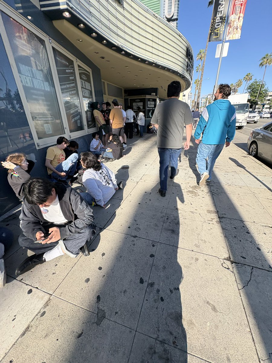 In line to see TAKANAKA!