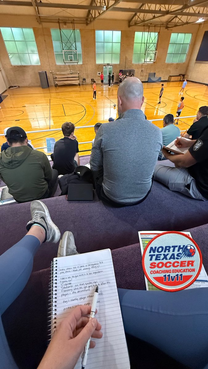 kaustinsoccer's tweet image. Spending this rainy Sunday adding another grassroots license through @ussoccer with @ntxsoccer_ ⚽️📓

Always investing in the craft for the players I get to coach #CoachDevelopment
