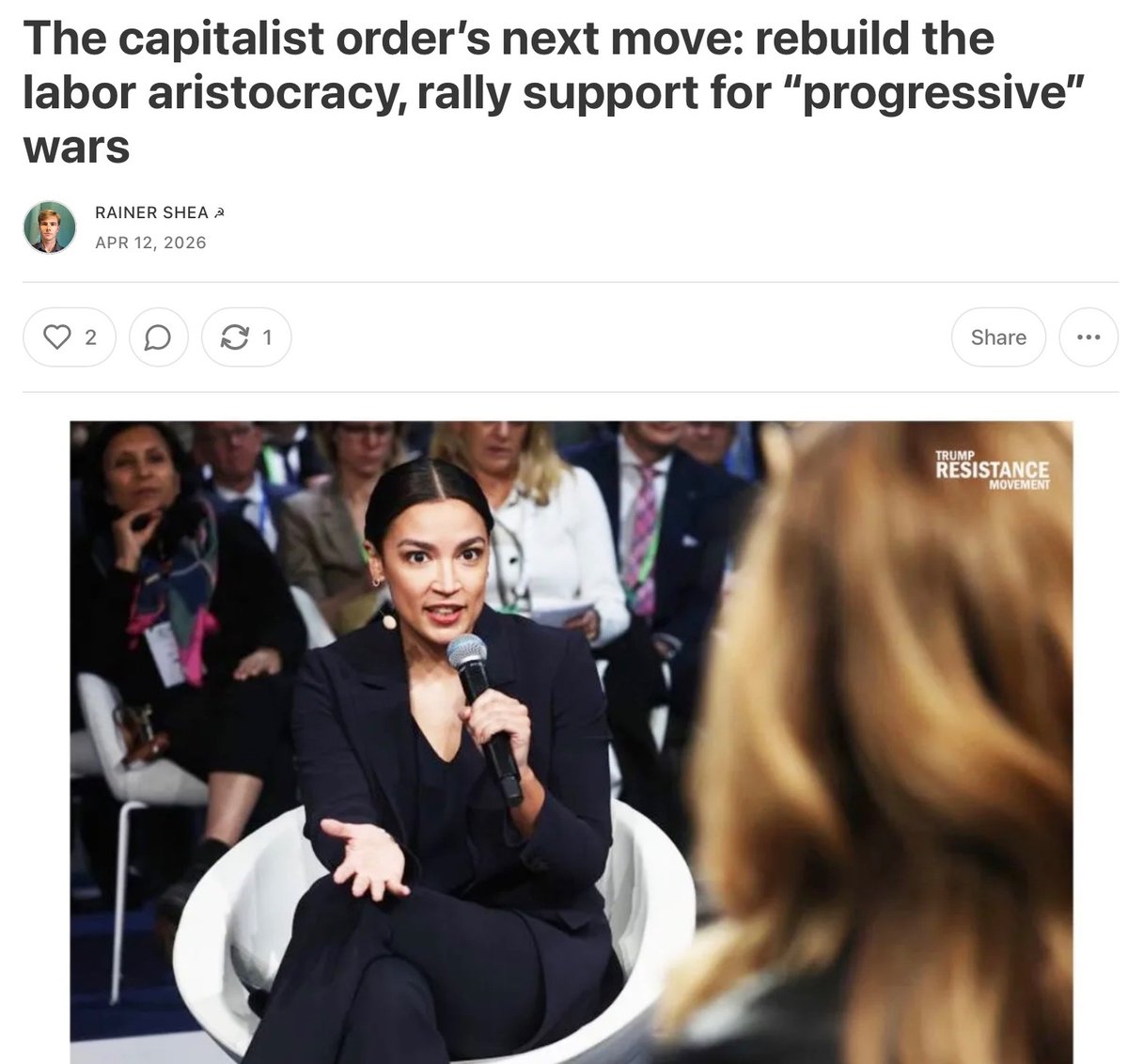 Rainer Shea ☭ tweet media