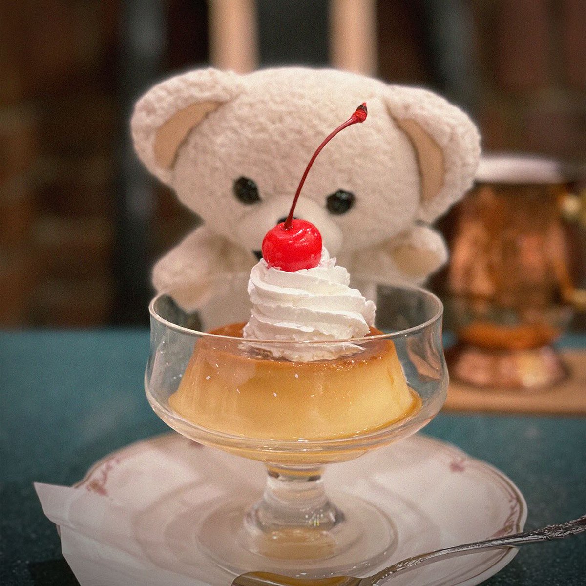 fafa_bear's tweet photo. きょうは、喫茶店の日なんだって～☆
お気に入りの喫茶店でゆっくりしよ♪ https://t.co/8y3yA2bu1w
