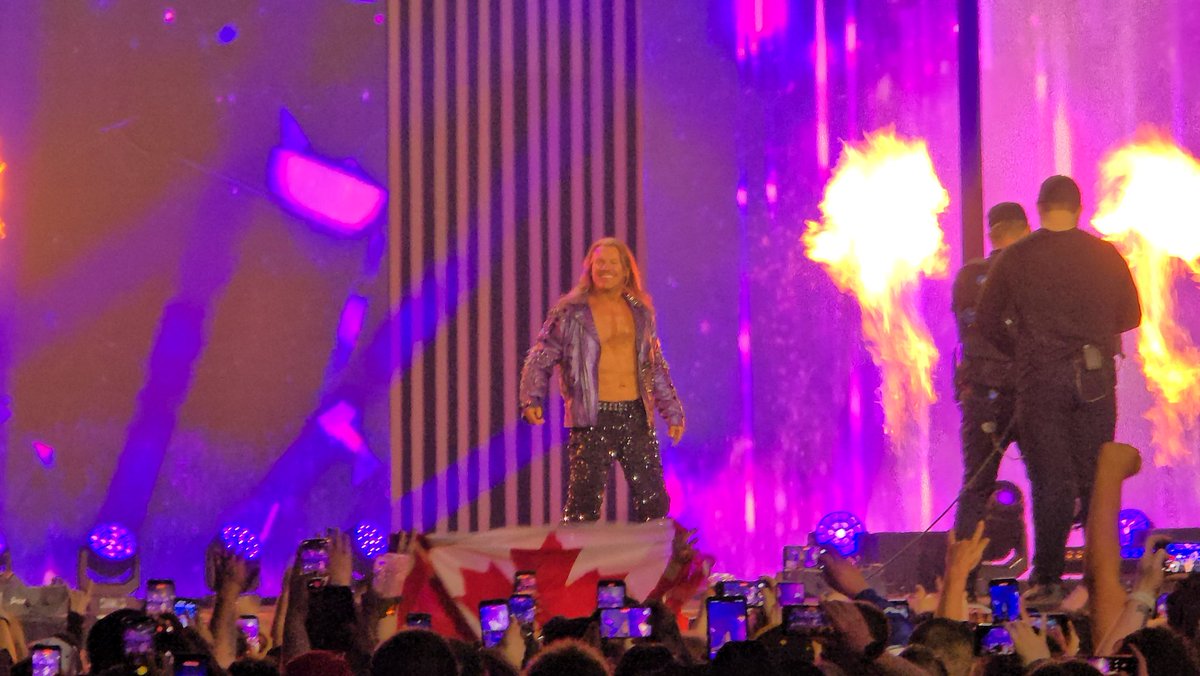 LEGIT [Canadian] POP FOR JERICHO #AEW #AEWDynasty