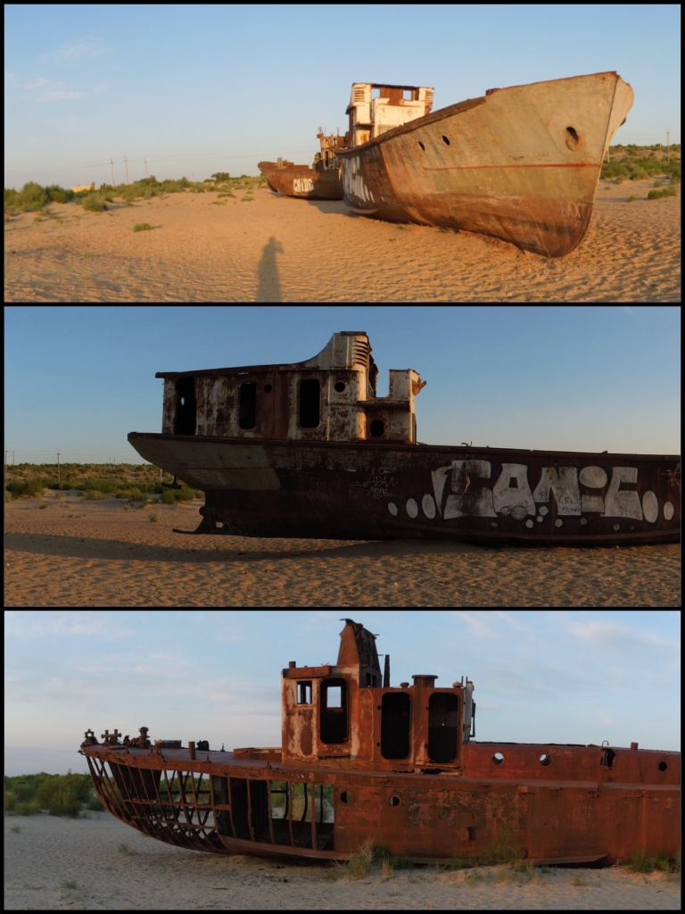 NomadicBackpac1's tweet photo. New post is another backstory, this time from 2015 in Uzbekistan, when I backpacked (wore a backpack) the Moynaq Aral Sea, Ship Cemetery/Graveyard:   is on my blog feed:  #NomadicBackpacker https://t.co/SGb4RXCN9M